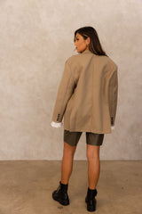 THE GOODFELLA BLAZER- TAOS TAUPE