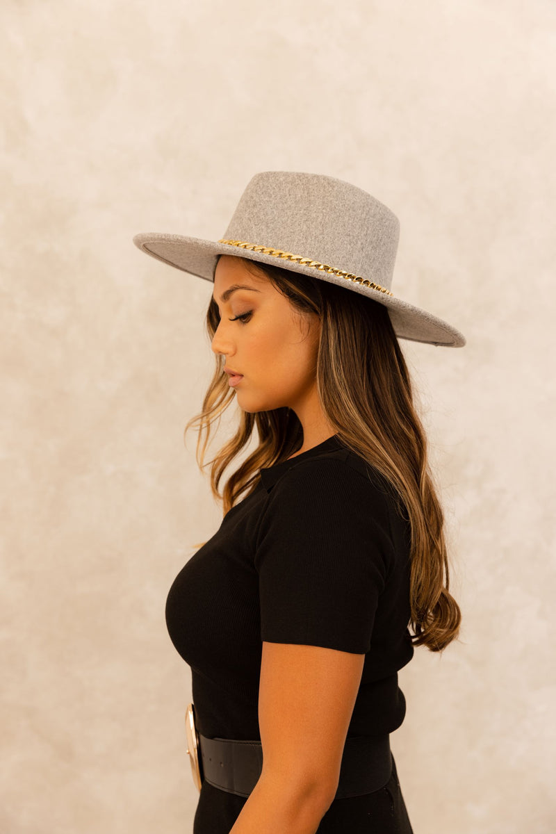 THE JOANNE HAT- STORM GREY