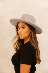 THE JOANNE HAT- STORM GREY