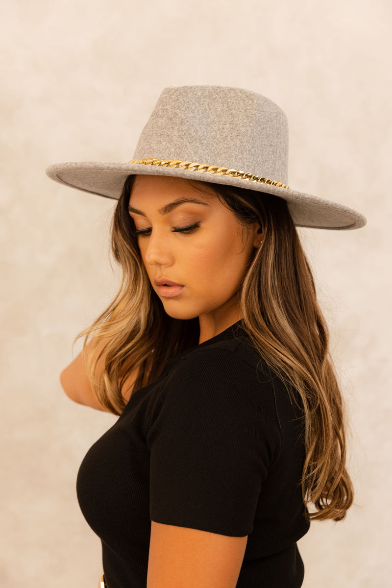 THE JOANNE HAT- STORM GREY