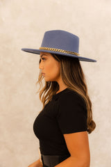 THE JOANNE HAT- POWDER BLUE