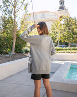 WEEKEND STROLL CARDIGAN- GREY